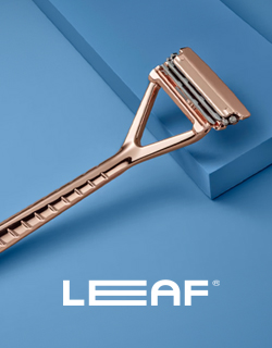 Leaf Shave - Turvalised raseerijad, Öko